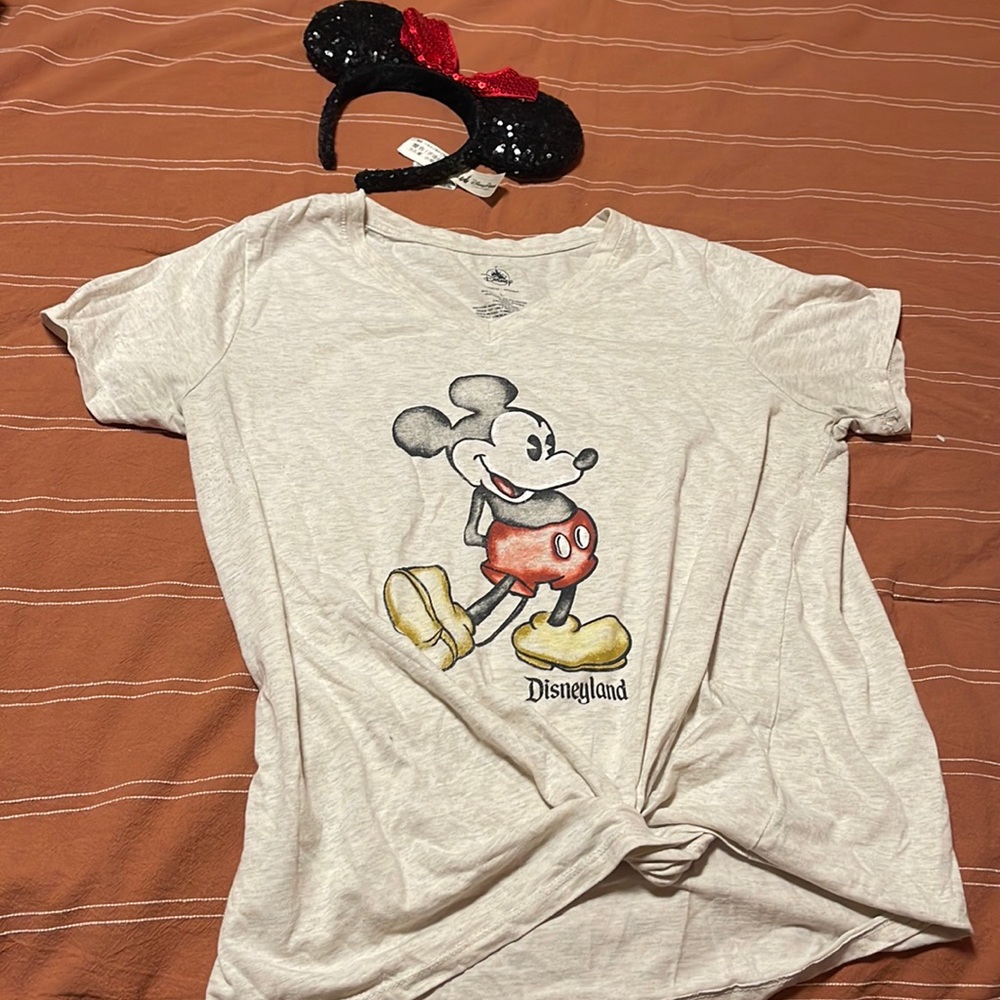 Mickey Mouse Disney parks womens t-shirt